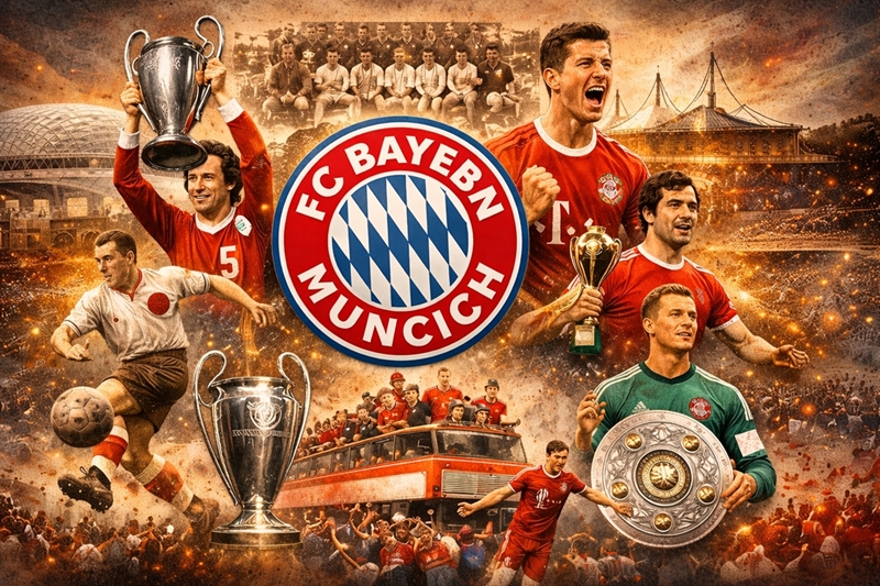 Lịch sử câu lạc bộ Bayern Munich – Đế chế bóng đá châu Âu