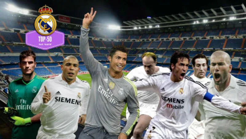 Real Madrid là nơi nhiều huyền thoại bóng đá thế giới tạo nên di sản và những khoảnh khắc bất tử.