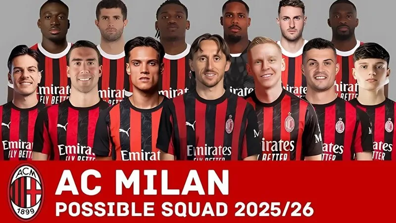 AC Milan là câu lạc bộ bóng đá nổi tiếng của Ý, có trụ sở tại thành phố Milan và thi đấu tại Serie A.